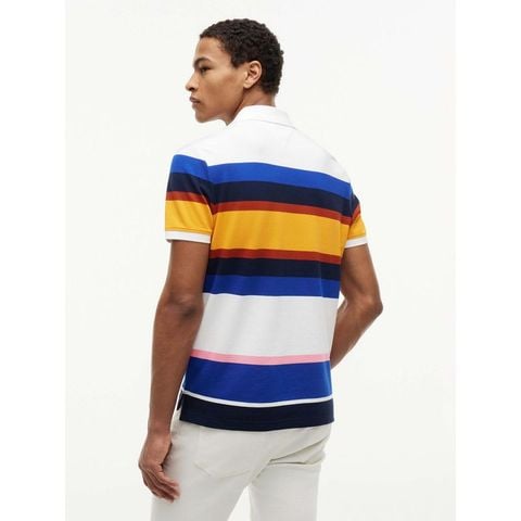 Tommy Hilfiger - Áo Thun Có Cổ Nam Varied Roadmap Stripe Regular Polo