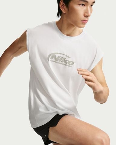 Nike - Áo Thun Ba Lỗ Thể Thao Nam Dri-FIT Sleeveless Running T-Shirt - 2