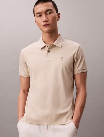 Calvin Klein - Áo Thun Có Cổ Nam Mercerized Slim Polo