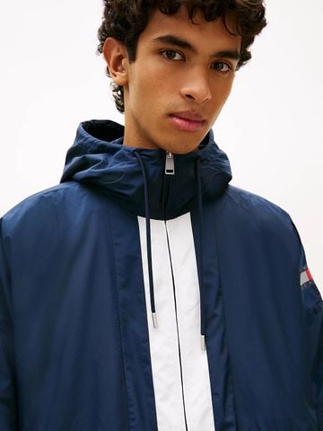 Tommy Hilfiger - Áo Khoác Gió Nam Oversized Colour-Blocked Water Repellent Chicago Windbreaker