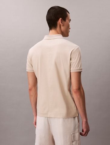Calvin Klein - Áo Thun Có Cổ Nam Mercerized Slim Polo