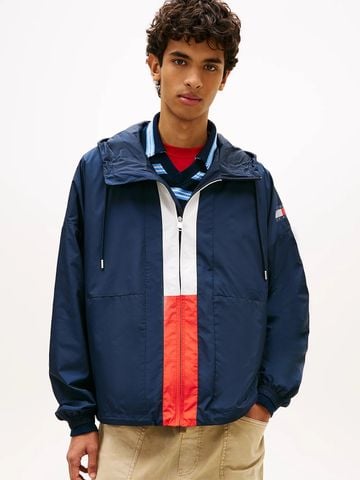 Tommy Hilfiger - Áo Khoác Gió Nam Oversized Colour-Blocked Water Repellent Chicago Windbreaker