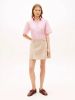 Tommy Hilfiger - Chân Váy Nữ Gold-Tone Button Crest Pleated Mini Skirt