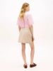 Tommy Hilfiger - Chân Váy Nữ Gold-Tone Button Crest Pleated Mini Skirt
