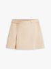 Tommy Hilfiger - Chân Váy Nữ Gold-Tone Button Crest Pleated Mini Skirt