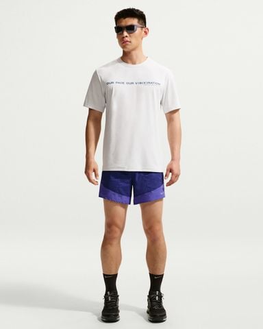 Nike - Áo Tay Ngắn Thể Thao Nam Hyverse Men's Dri-FIT UV-Protection Short-Sleeve Running Top