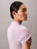 Calvin Klein - Áo polo dệt kim nữ CK Fine Gauge Viscose Polo