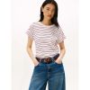 Tommy Hilfiger - Áo thun tay ngắn nữ Slim Roll Tab T-Shirt