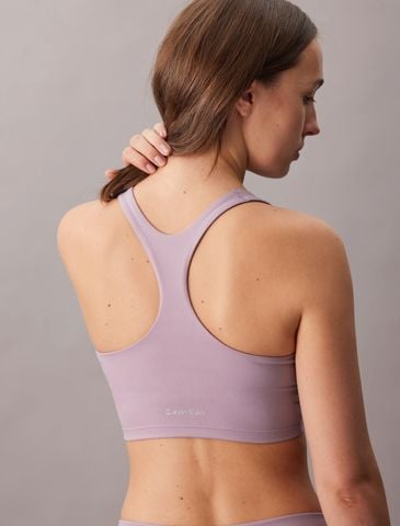 Calvin Klein - Áo Ngực Thể Thao Nữ Quick-Dry Longline Racerback Sports Bra