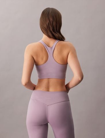 Calvin Klein - Áo Ngực Thể Thao Nữ Quick-Dry Longline Racerback Sports Bra