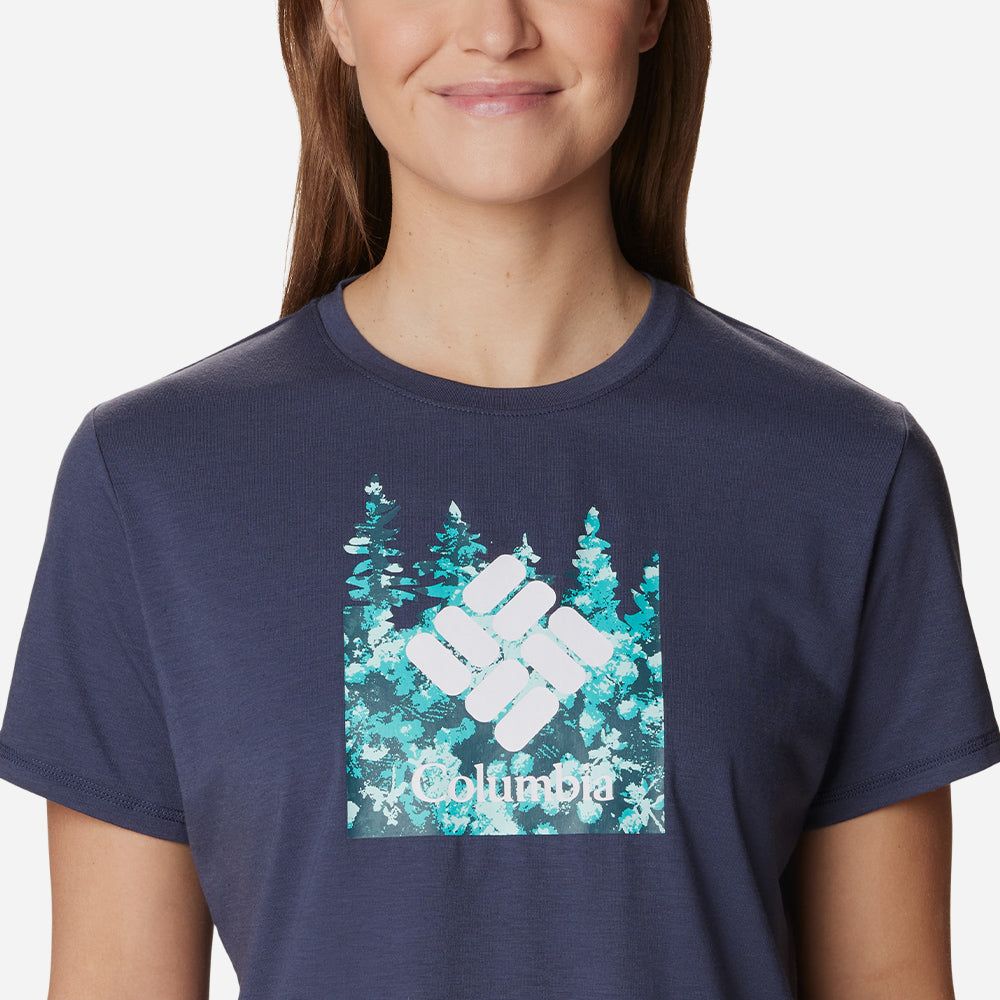 Columbia - Áo thun tay ngắn thể thao nữ Sun Trek™ Outdoor