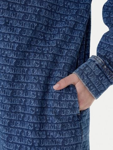 Tommy Hilfiger - Đầm Sơ Mi Nữ Relaxed Denim Shirt Dress