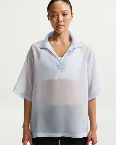 Nike - Áo Tay Ngắn Thể Thao Nữ Sportswear Women's Oversized Sheer Top