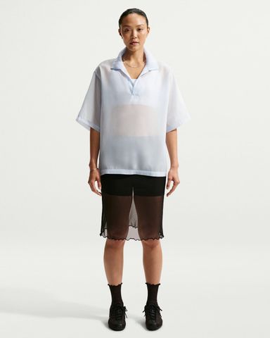 Nike - Áo Tay Ngắn Thể Thao Nữ Sportswear Women's Oversized Sheer Top