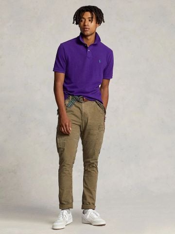 Ralph Lauren - Áo Polo Nam Slim Fit Mesh Polo Shirt