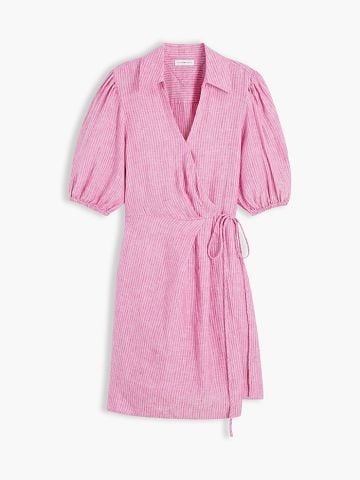 Tommy Hilfiger - Đầm Mini Nữ Pure Linen Relaxed Mini Wrap Dress - 3