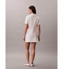 Calvin Klein - Đầm Tay Ngắn Nữ Spacer Mixed Media Rib Mock
