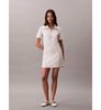 Calvin Klein - Đầm Tay Ngắn Nữ Spacer Mixed Media Rib Mock