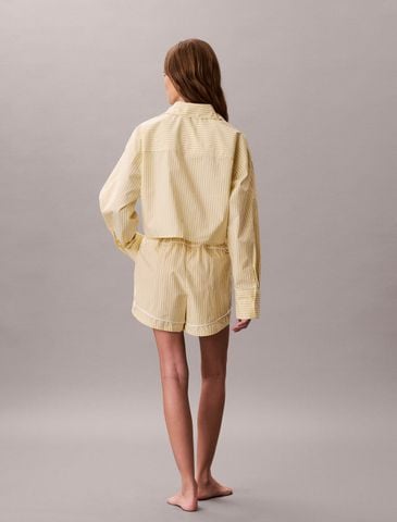 Calvin Klein - Quần Ngủ Nữ Cotton Poplin Pyjama Shorts