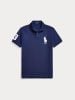 Ralph Lauren - Áo Thun Có Cổ Nam Custom Slim Fit Big Pony Mesh Polo Shirt