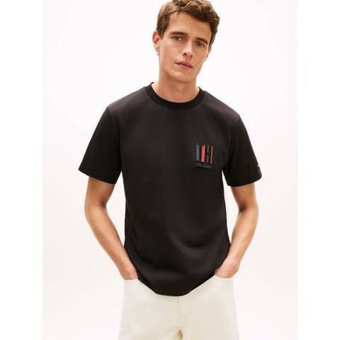Tommy Hilfiger - Áo Thun Tay Ngắn Nam Icon Interlock Embossed Tee