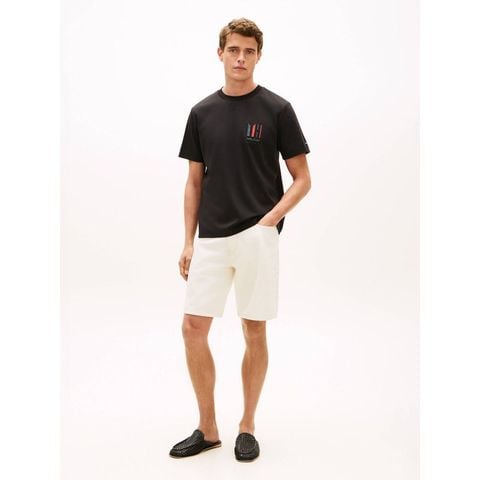 Tommy Hilfiger - Áo Thun Tay Ngắn Nam Icon Interlock Embossed Tee