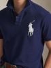 Ralph Lauren - Áo Thun Có Cổ Nam Custom Slim Fit Big Pony Mesh Polo Shirt