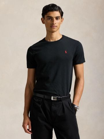 Ralph Lauren - Áo Thun Tay Ngắn Nam Custom Slim Fit Jersey Crewneck T-Shirt