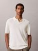 Calvin Klein - Áo Polo Dệt Kim Nam Ribbed Jumper Polo Shirt