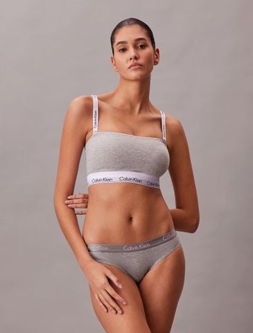 Calvin Klein - Áo Ngực Nữ Icon Cotton Modal Lightly Lined Bandeau Bra