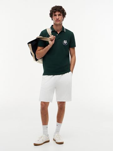 Tommy Hilfiger - Áo Thun Có Cổ Nam Regular Fit Crest Appliqué Polo Shirt