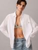 Calvin Klein - Áo Sơ Mi Nữ Relaxed Cotton Poplin Shirt
