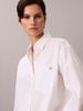 Calvin Klein - Áo Sơ Mi Nữ Relaxed Cotton Poplin Shirt