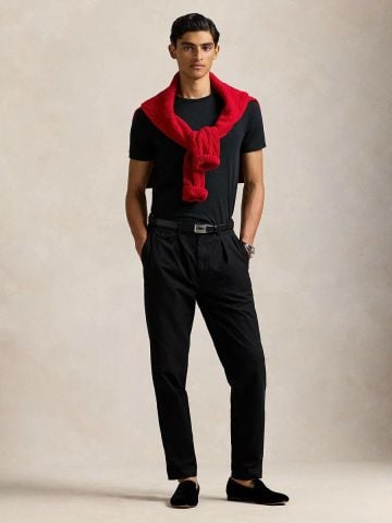 Ralph Lauren - Áo Thun Tay Ngắn Nam Custom Slim Fit Jersey Crewneck T-Shirt