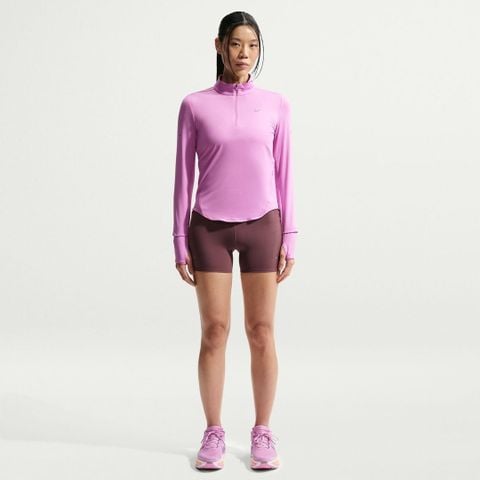 Nike - Áo Tay Dài Thể Thao Nữ Swift Women's Dri-FIT UV 1/4-Zip Running Top