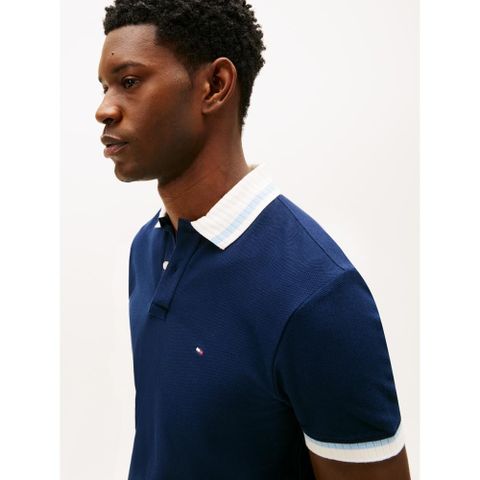 Tommy Hilfiger - Áo Polo Nam Collar And Cuff Interest Regular Polo