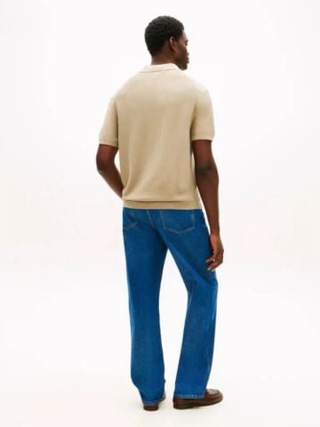 Tommy Hilfiger - Áo Thun Có Cổ Nam Relaxed Fit Knit Polo Shirt