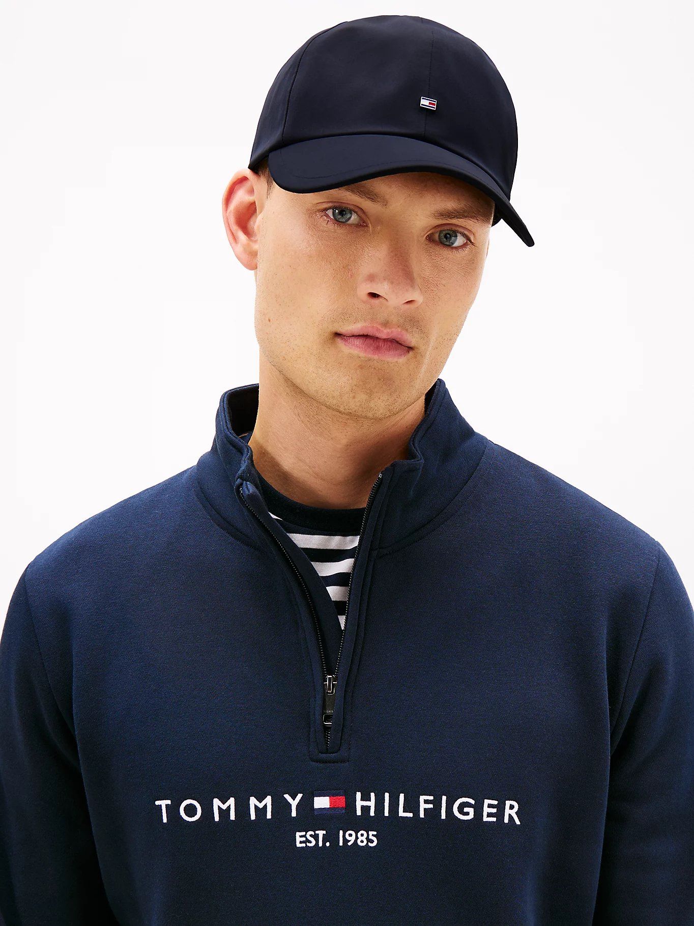 Tommy Hilfiger - Nón nam Performance Waterproof Baseball Cap