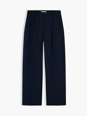 Tommy Hilfiger - Quần Vải Nữ Linen Blend Tailored Wide Leg Trousers