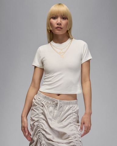 Nike - Áo tay ngắn thể thao Nữ Jordan Flight Women's Graphic Tee