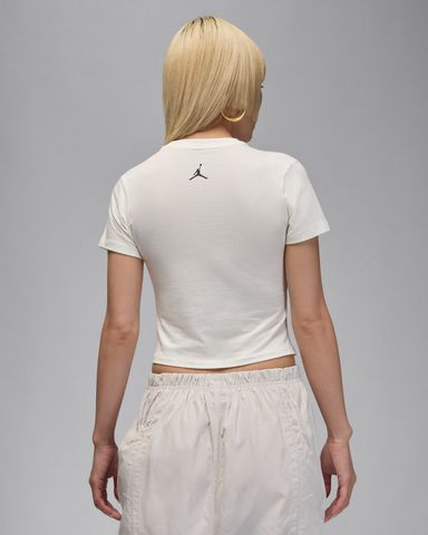 Nike - Áo tay ngắn thể thao Nữ Jordan Flight Women's Graphic Tee