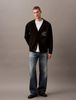 Calvin Klein - Áo Cardigan Nam Double Knit Logo Applique Cardigan