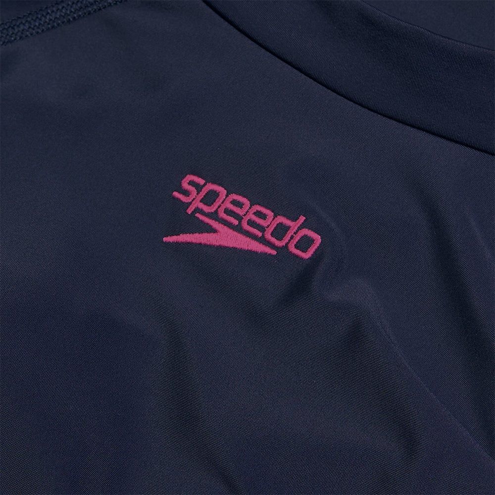 Speedo - Đồ bơi bikini nữ Printed Long Sleeves (Asia Fit) Pink Two Piece