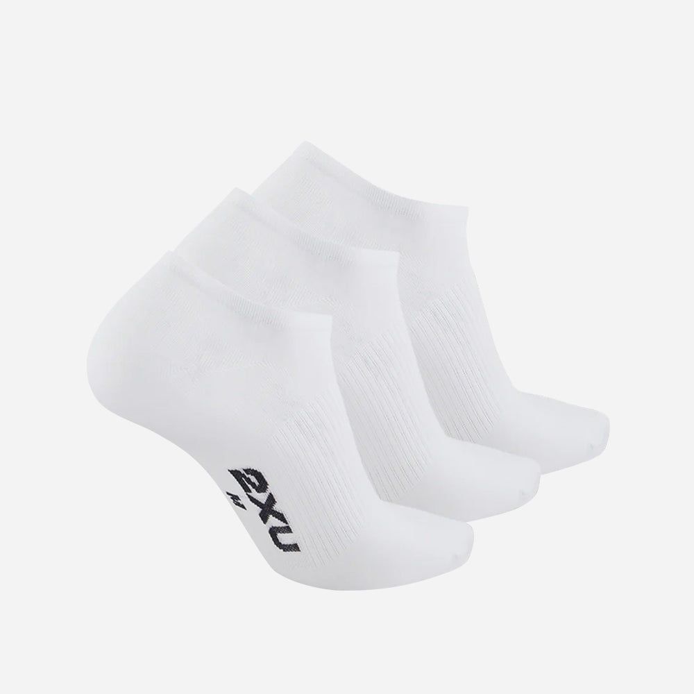2Xu - Bộ ba đôi Vớ tất nam nữ Invisible Sock 3 Pack Running