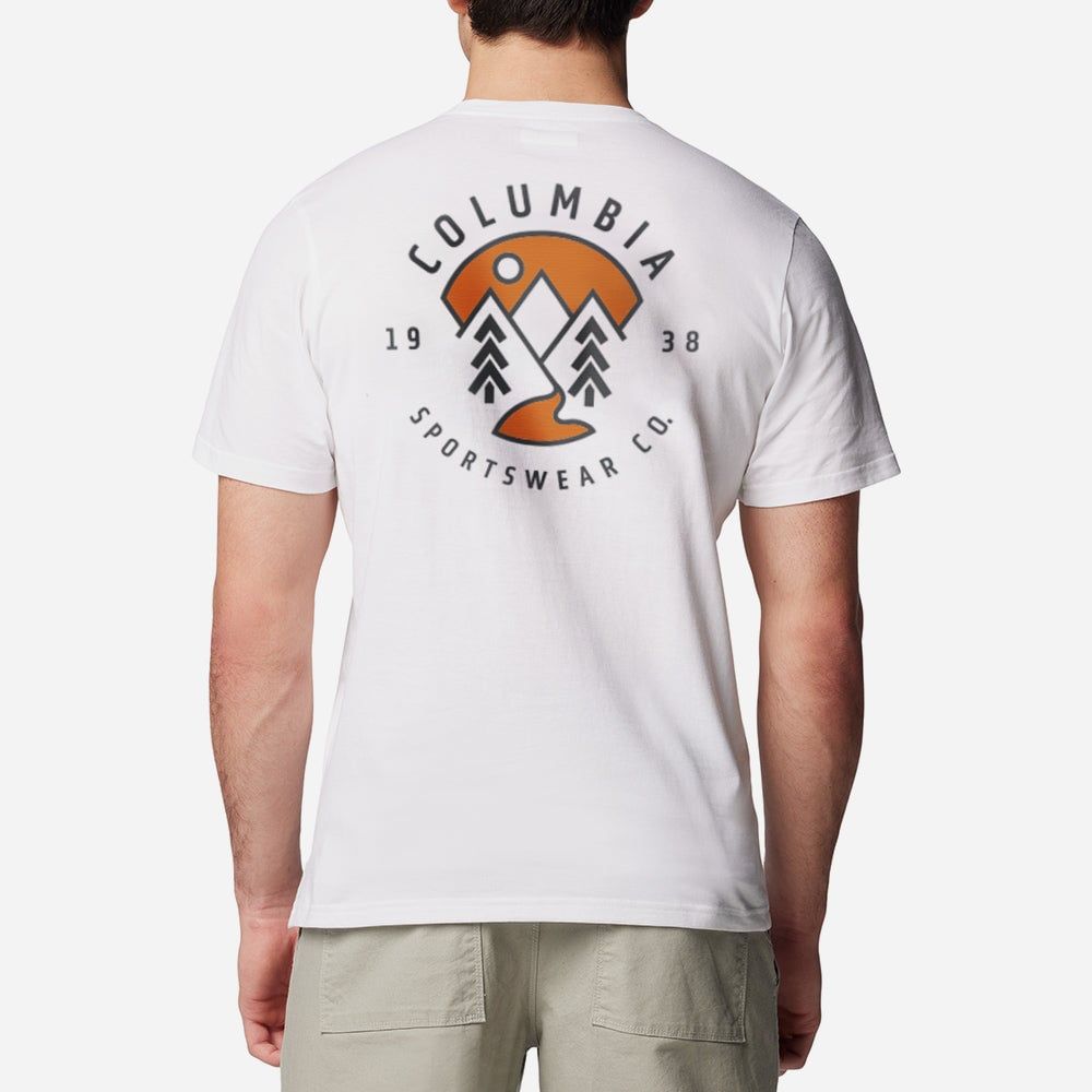 Columbia - Áo Thun Tay Ngắn Nam Rapid Ridge Back Graphic Tee II
