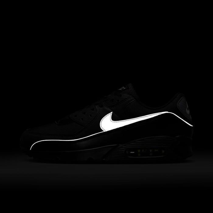 Nike - Giày thời trang thể thao Nam Nike Air Max 90 Premium Men's Shoes With Reflective Design Accents