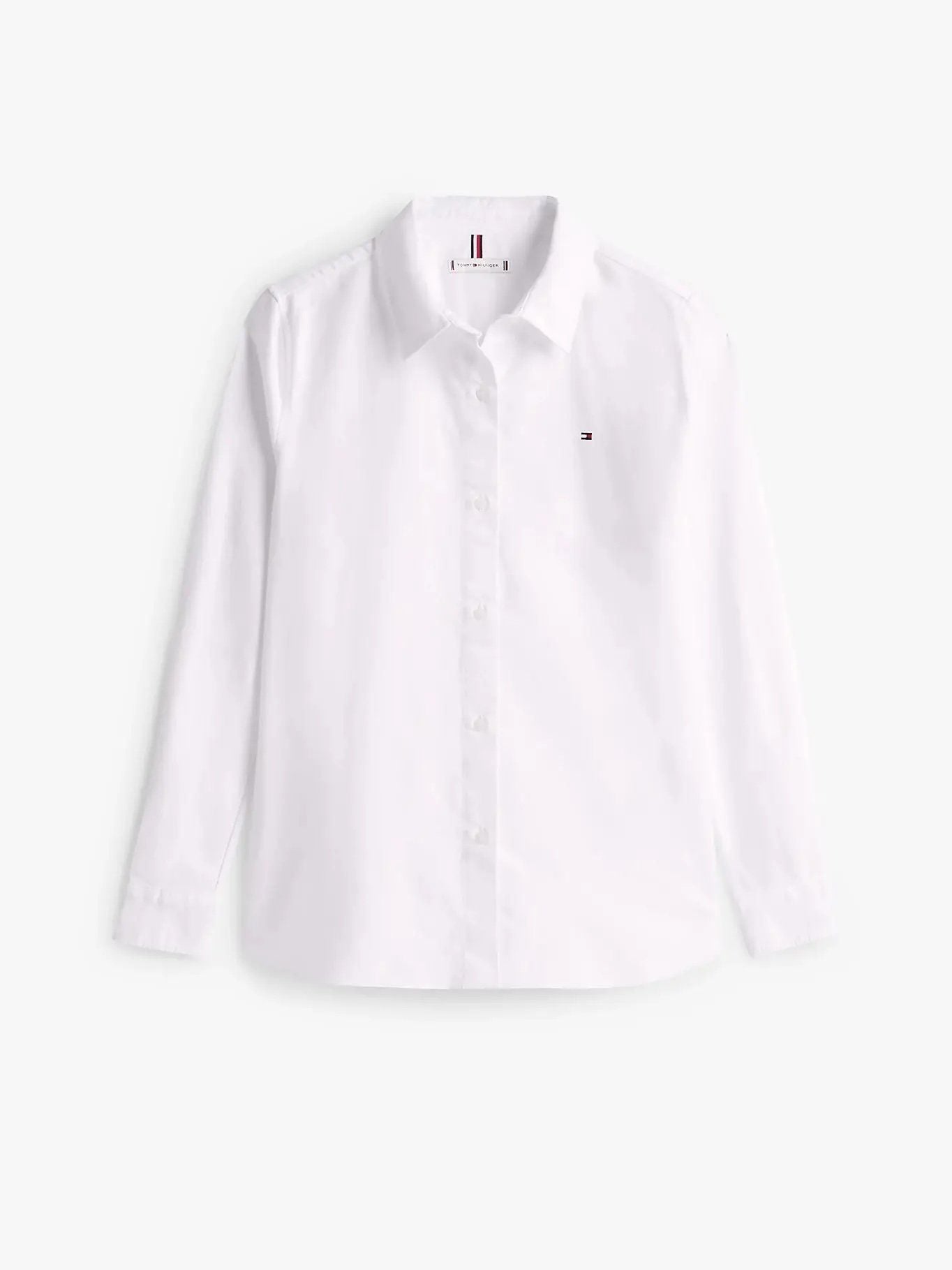 Tommy Hilfiger - Áo sơ mi tay dài nữ TH Oxford Relaxed Fit Shirt