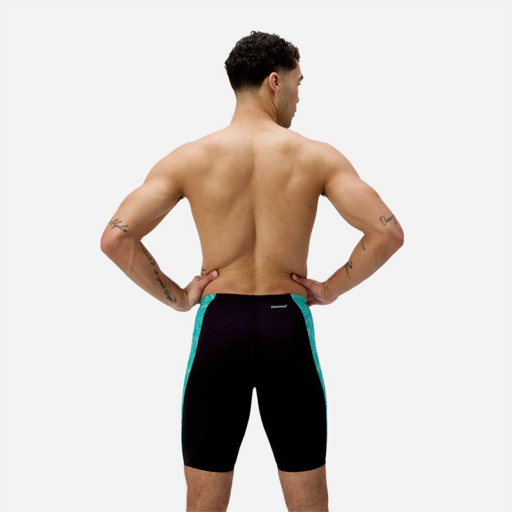 Speedo - Quần bơi nam HyperBoom Panel Jammer Blue Green