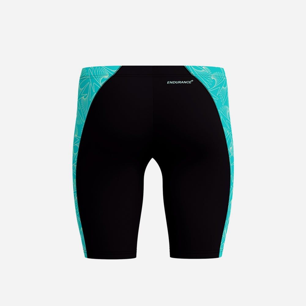 Speedo - Quần bơi nam HyperBoom Panel Jammer Blue Green