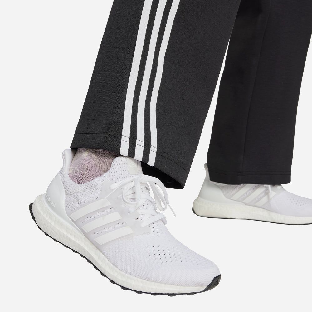 adidas - Quần dài thời trang Nữ Women's Adidas Future Icons 3-Stripes Open Hem Pants - Black